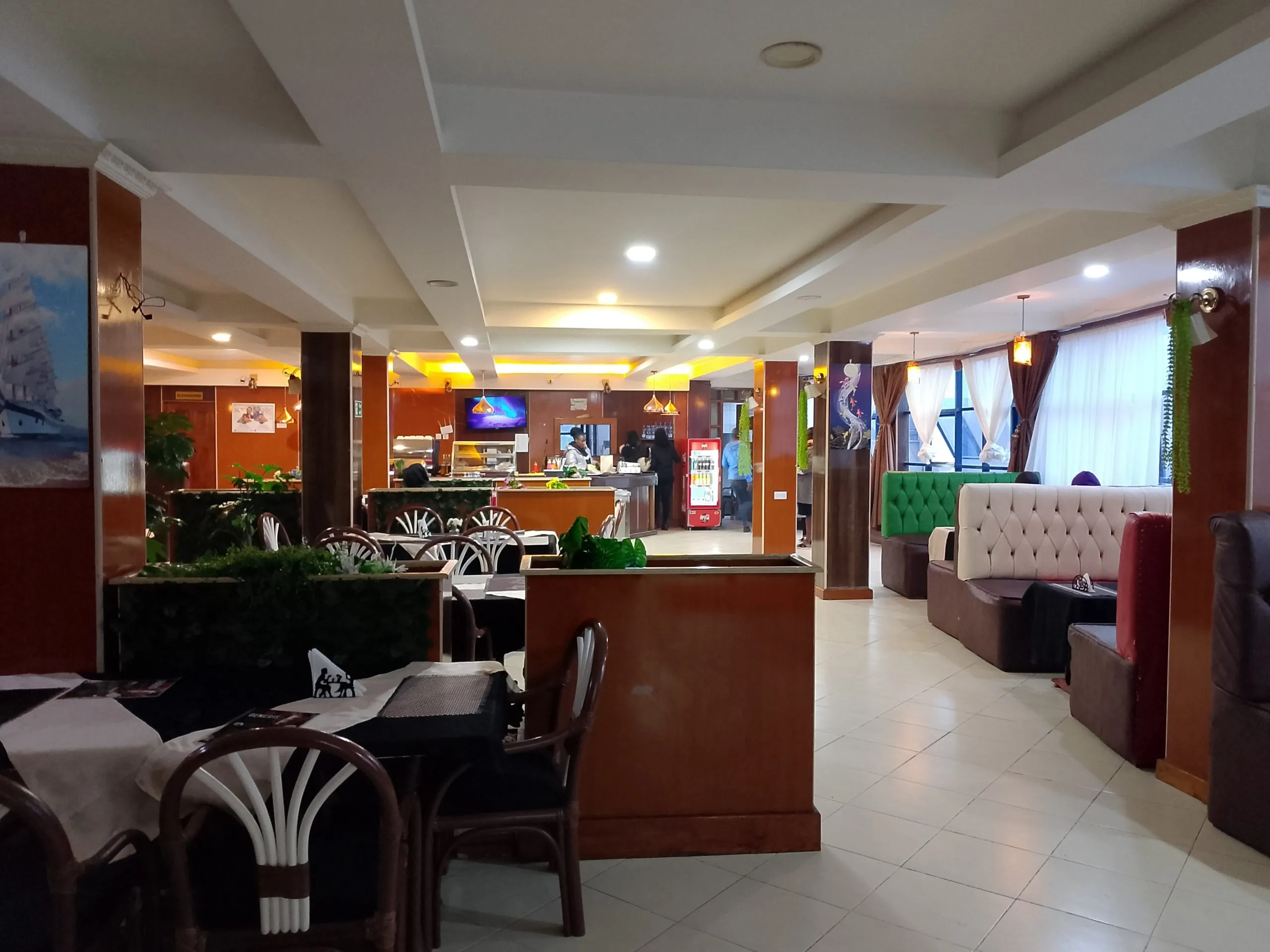 Restaurant interior at Generis Hotel